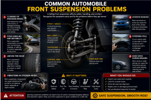 automobile front suspension