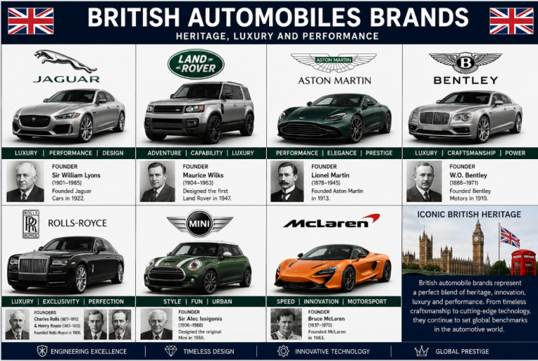british automobiles brands