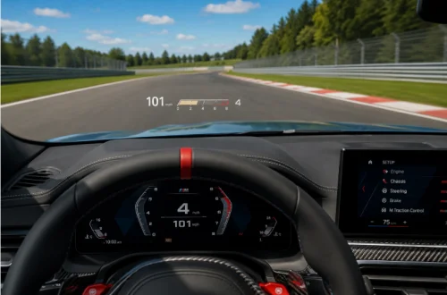 does the 2025 bmw m4 cs have heads up display