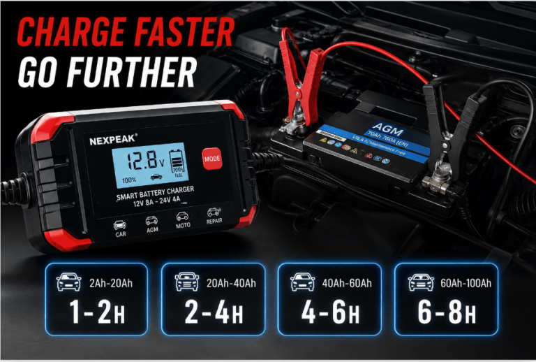 how long does it take to charge a car battery