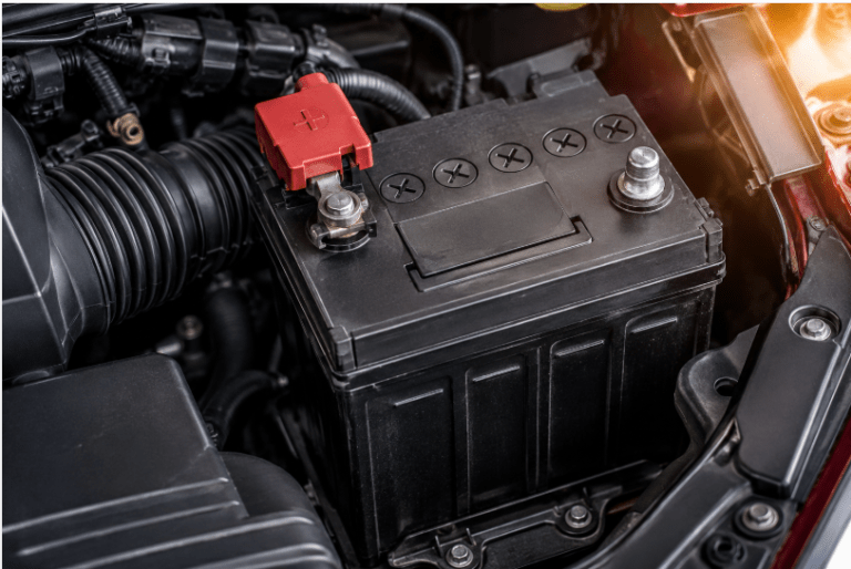how many volts is a car battery