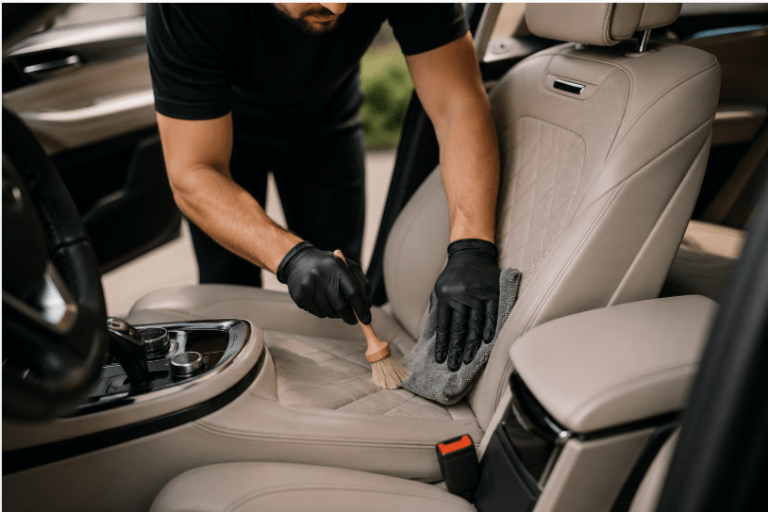 how to clean car seats