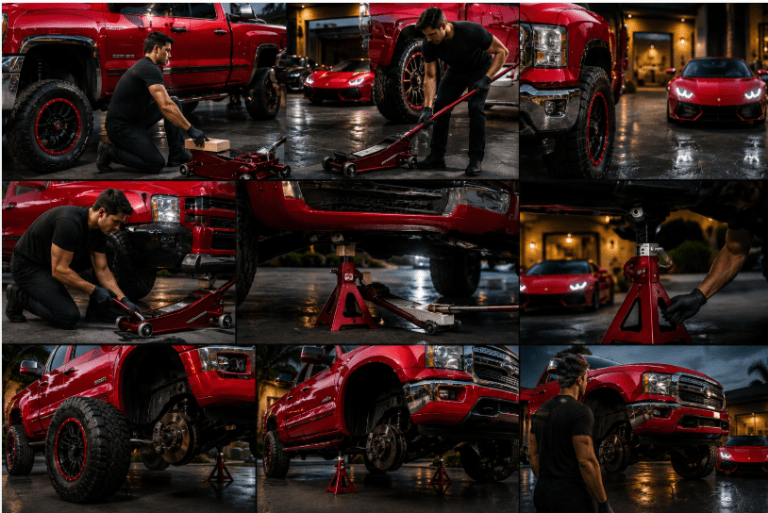 how to lift a truck yourself diy