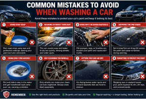 how to wash a car
