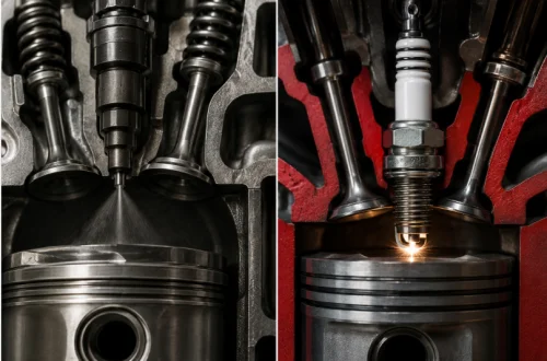 do diesel engines have spark plugs