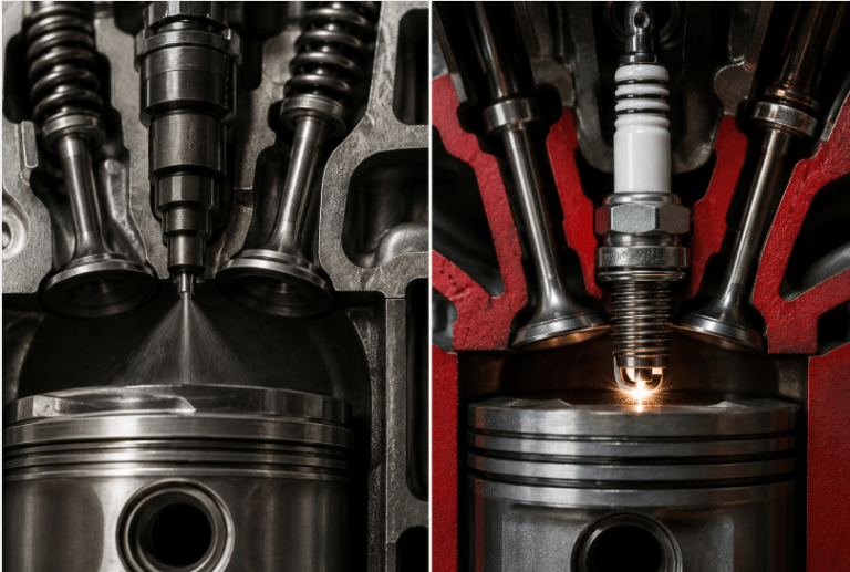 do diesel engines have spark plugs