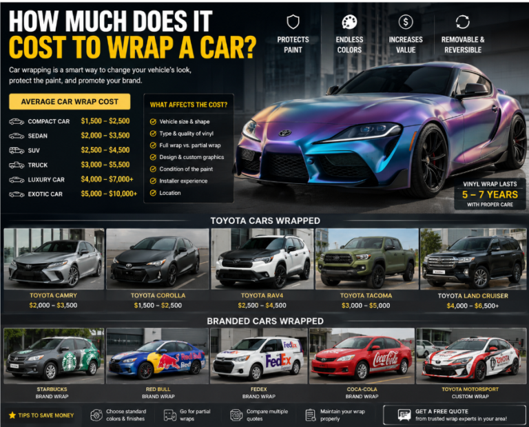 how much does it cost to wrap a car