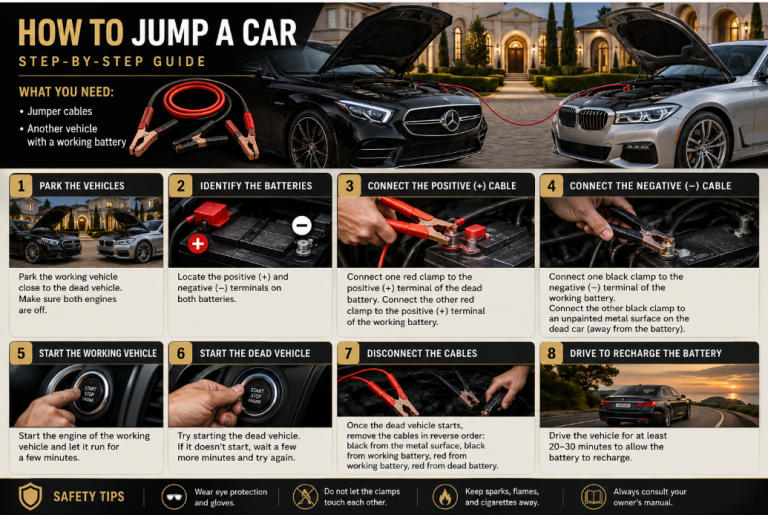 how to jump a car