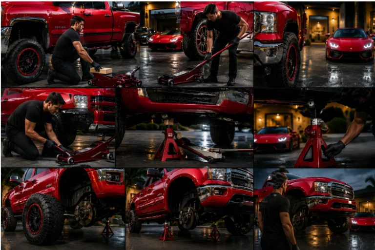 how to lift a truck yourself diy
