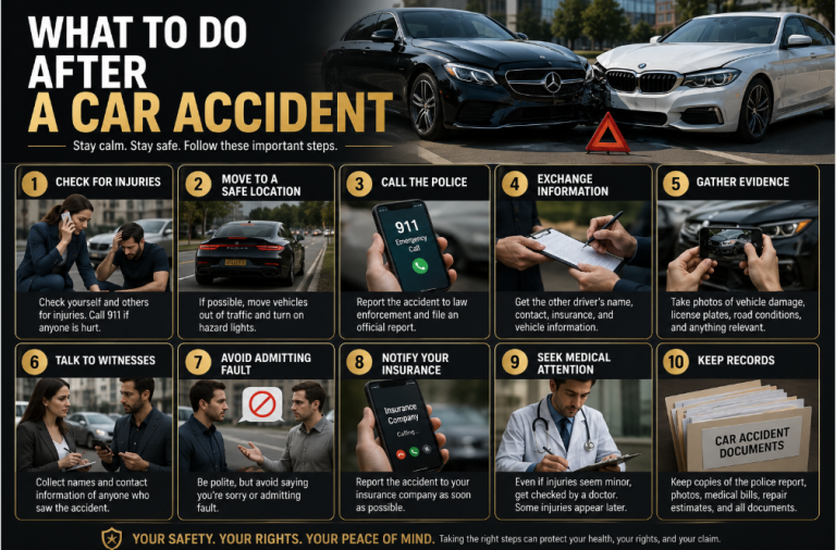 what to do after a car accident