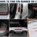 where to find vin number on car