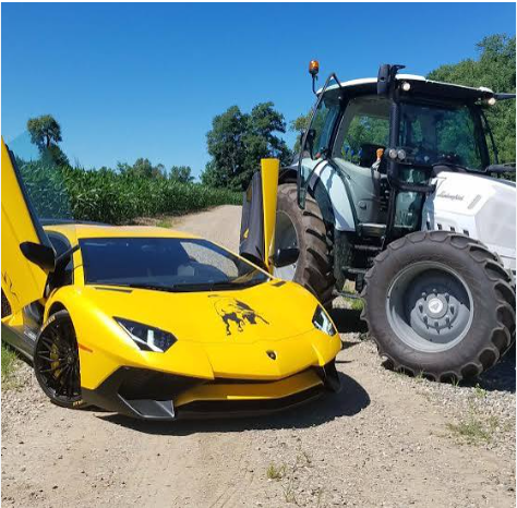 does lamborghini still make tractors