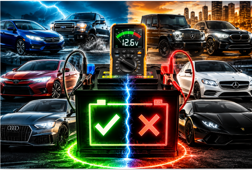 how to test car battery