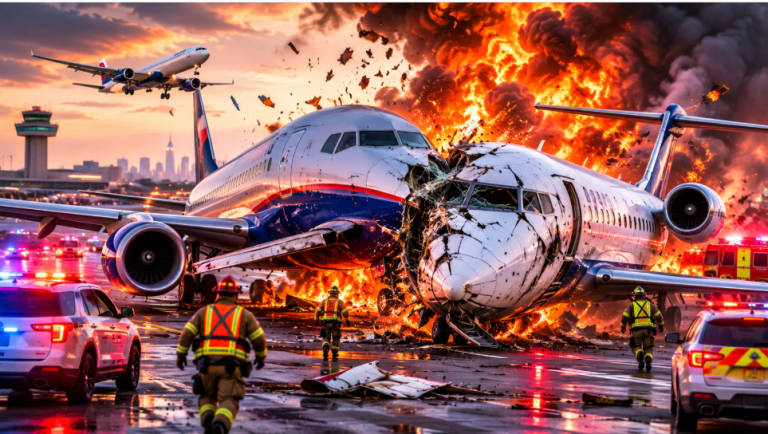 what happened to the fire truck drivers at laguardia