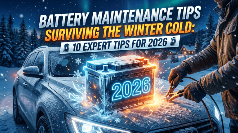 Battery Maintenance Tips for Surviving the Winter Cold