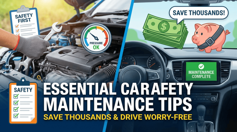 car safety maintenance tips