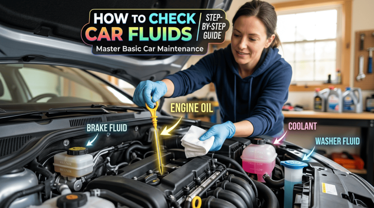 how to check car fluids