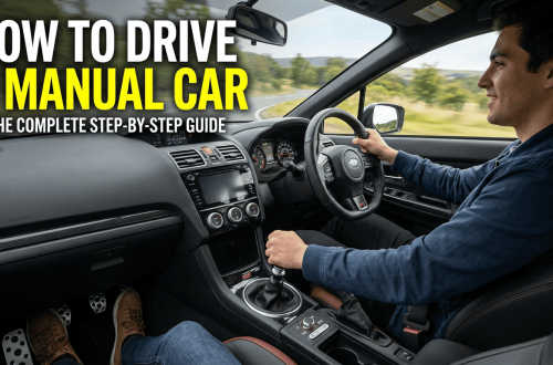 how to drive a manual car