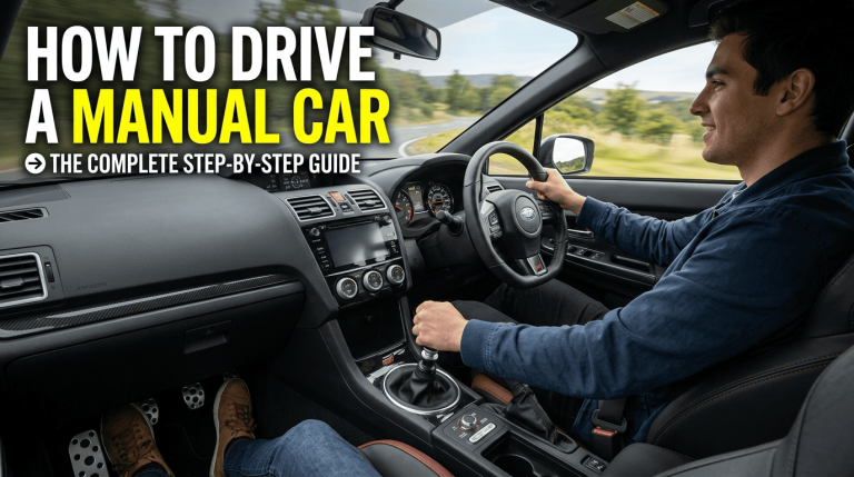 how to drive a manual car