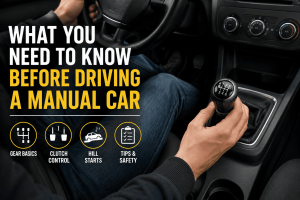 how to drive a manual car